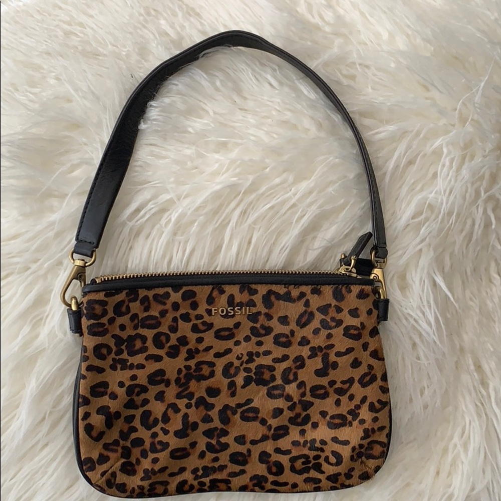 Fossil Cheetah Print Purse